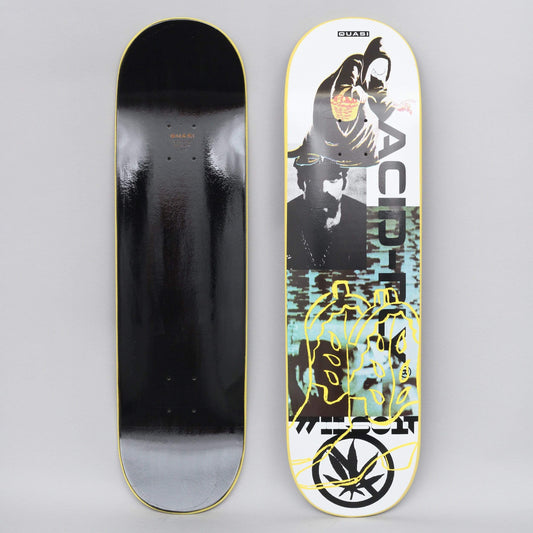 Quasi 8.5 Wilson Acid Ply Skateboard Deck Yellow