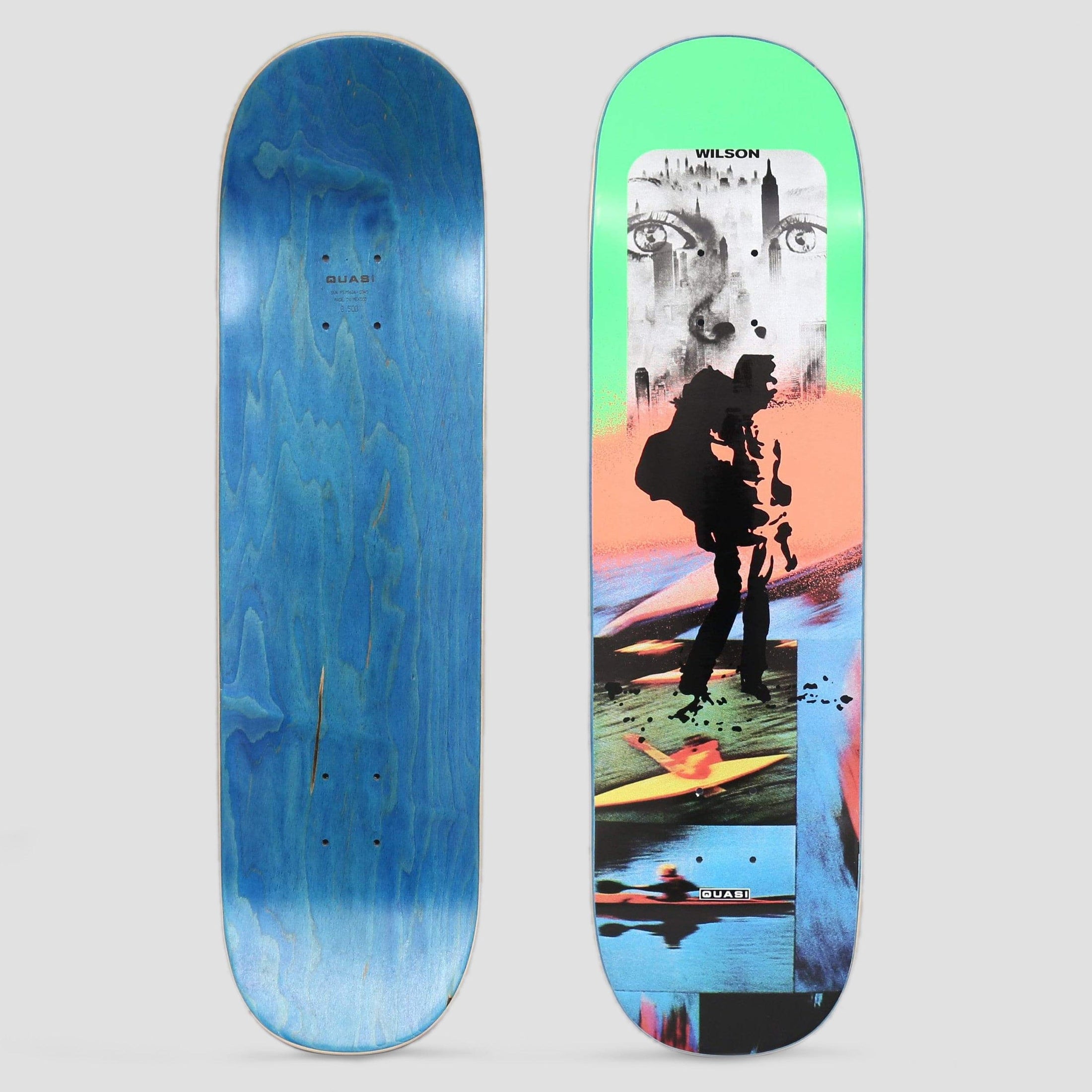 Quasi 8.5 Wilson Urbex Skateboard Deck