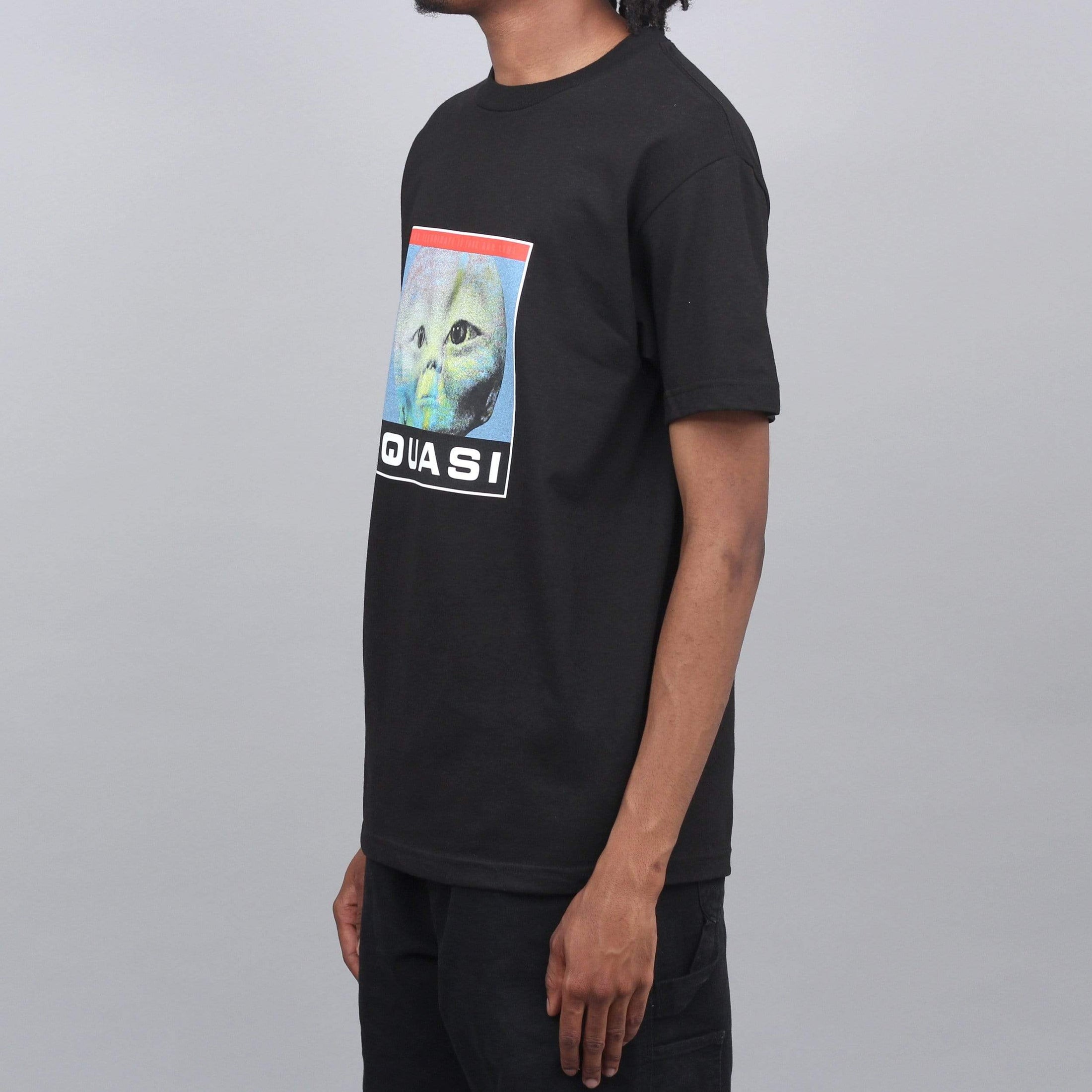 Quasi Spaced T-Shirt Black