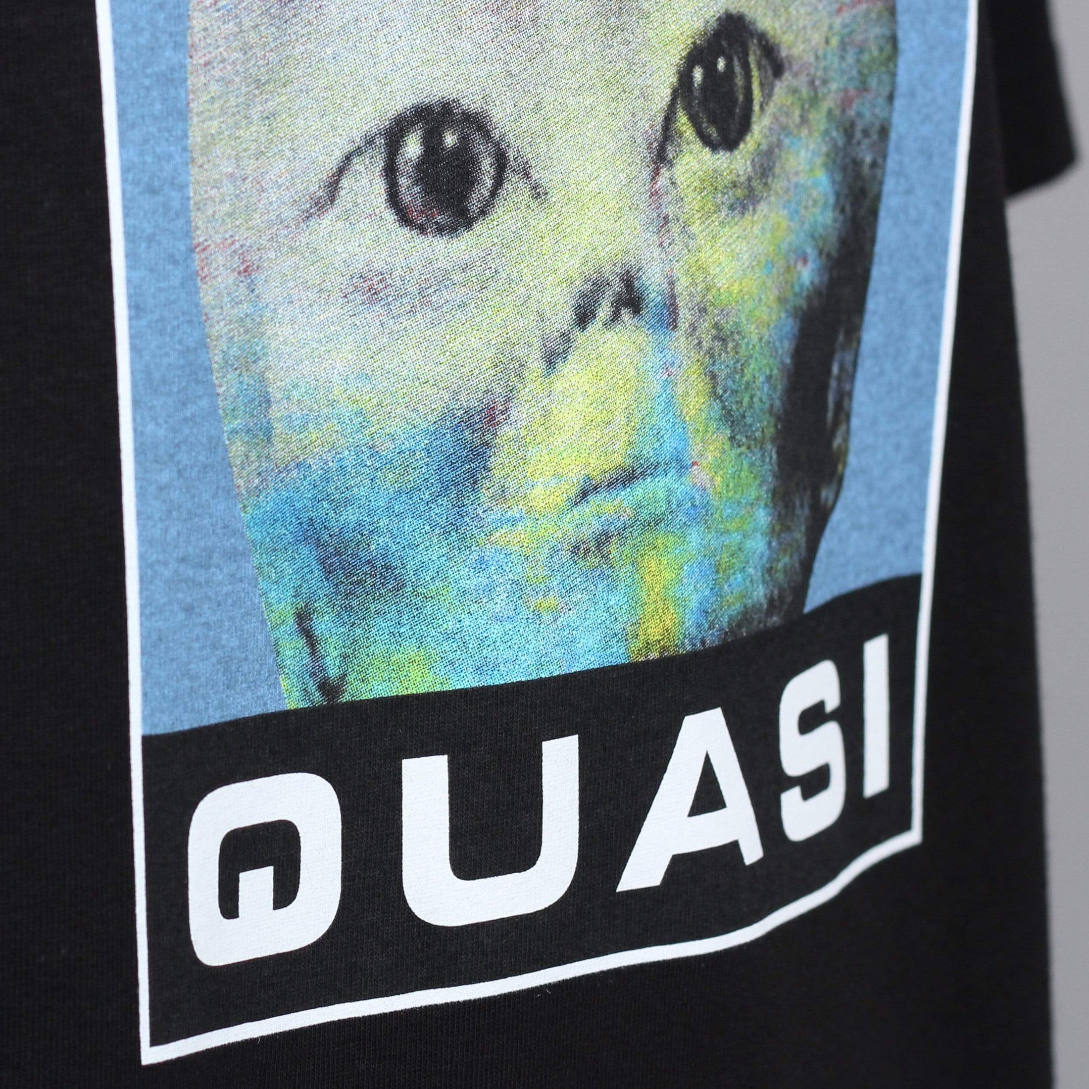 Quasi Spaced T-Shirt Black