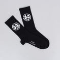 Load image into Gallery viewer, Paccbet Jacquard Socks Black
