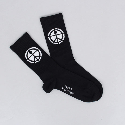 Paccbet Jacquard Socks Black