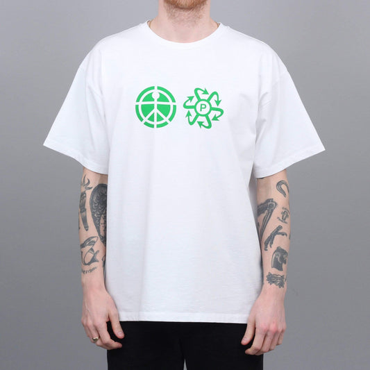 Paccbet Print Logo T-Shirt White