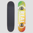 Load image into Gallery viewer, Real 7.75 Island Ovals Medium Complete Skateboard Green / Orange
