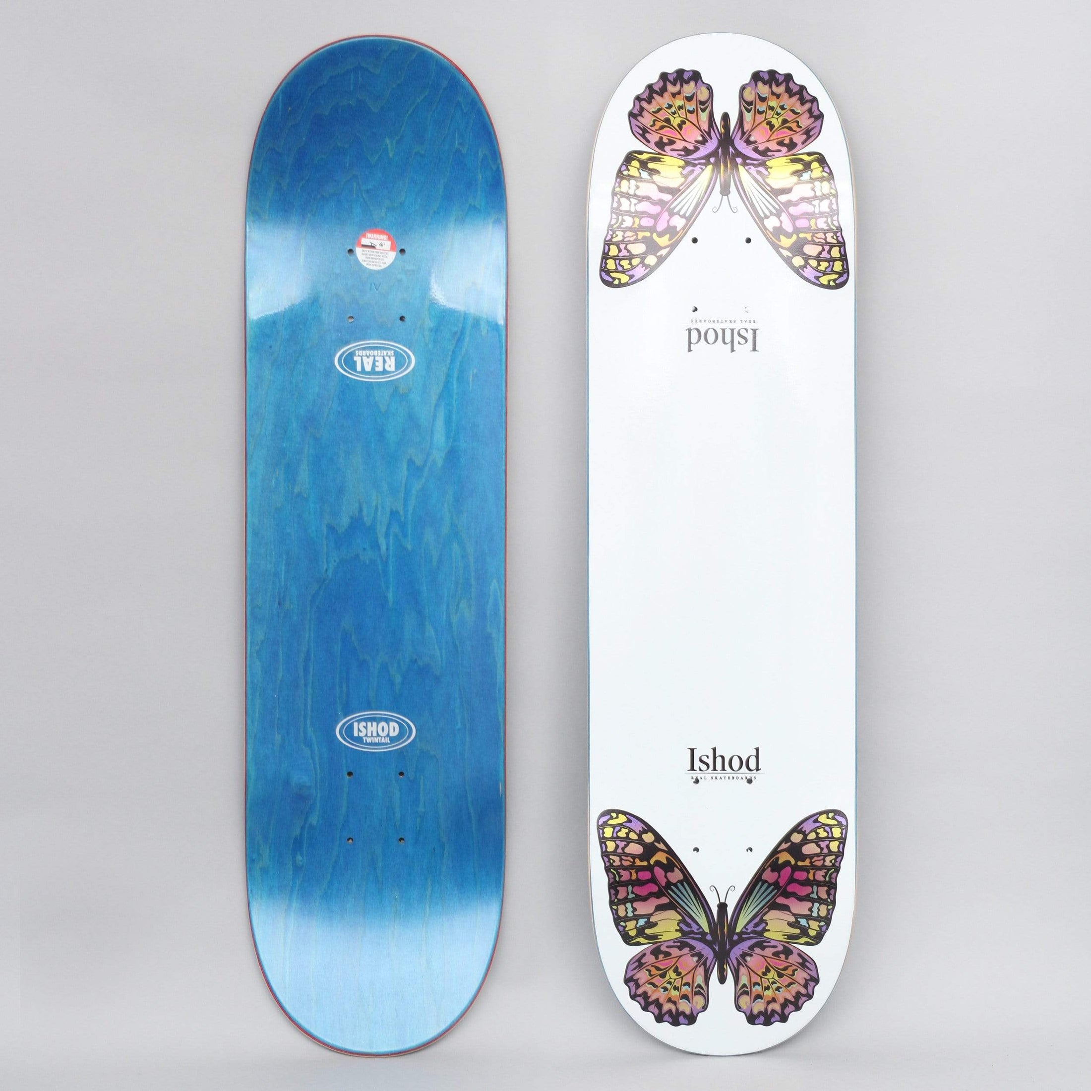 Real 8.25 Ishod Monarch TT Skateboard Deck White