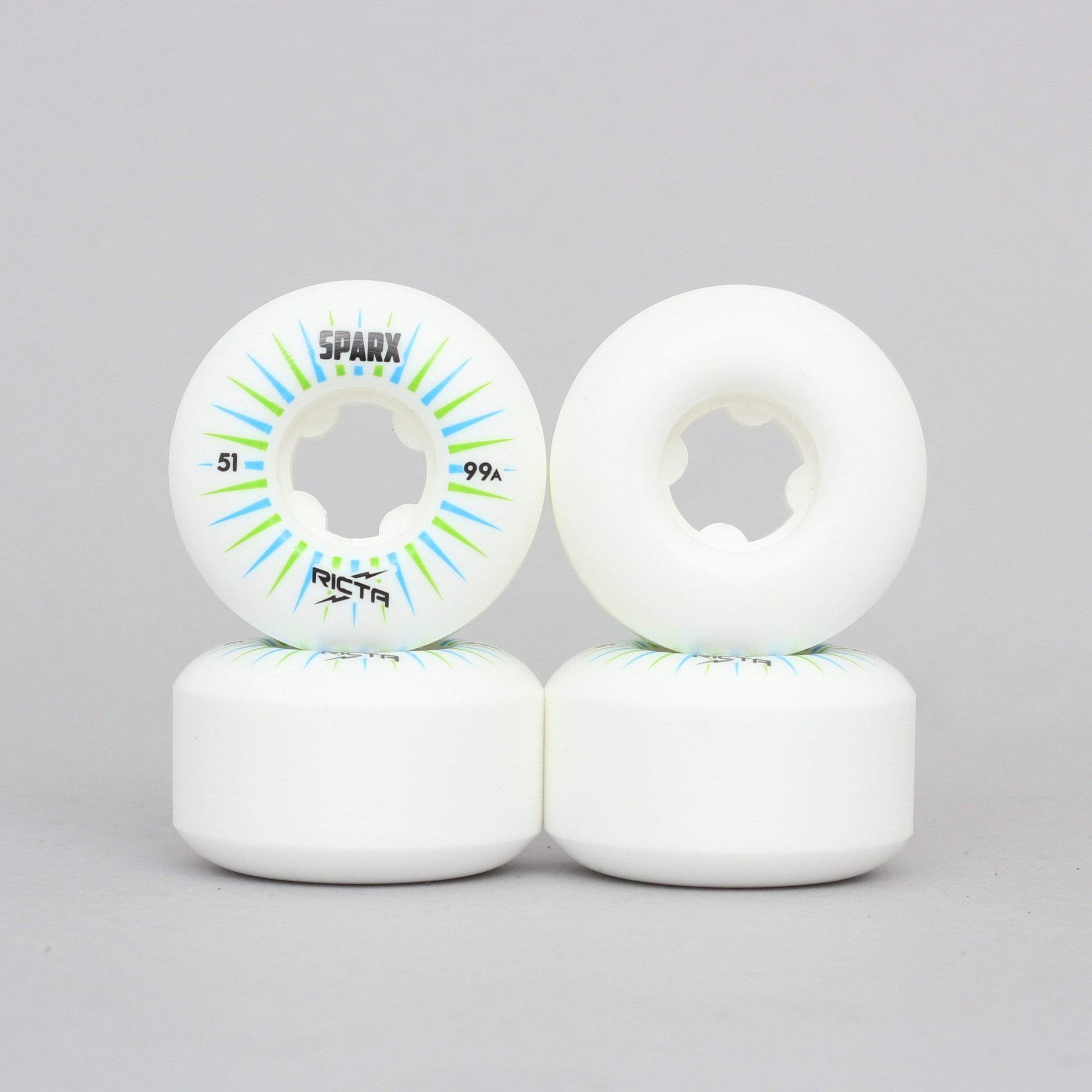 Ricta 51mm 99A Sparx Wheels White