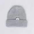 Load image into Gallery viewer, RIPNDIP Lord Nermal Ribbed Beanie Heather

