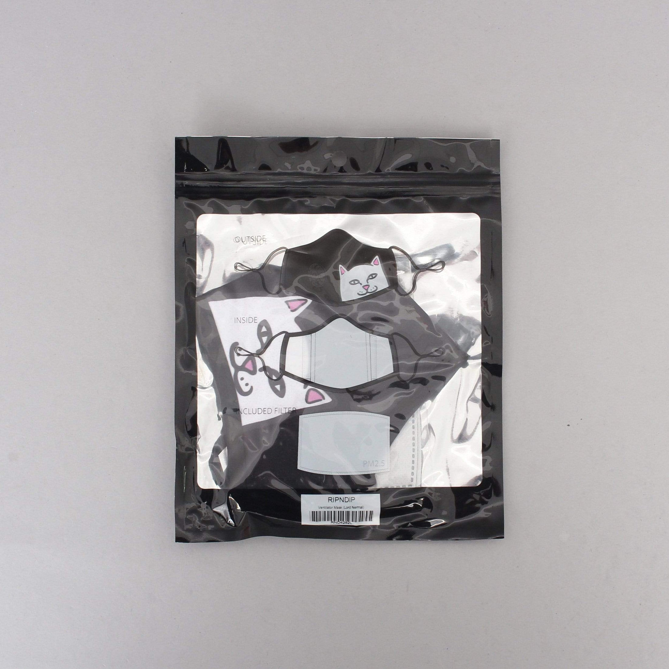 RIPNDIP Lord Nermal Ventilated Face Mask Black