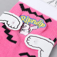 Load image into Gallery viewer, RIPNDIP Catch Em All Mid Socks Pink

