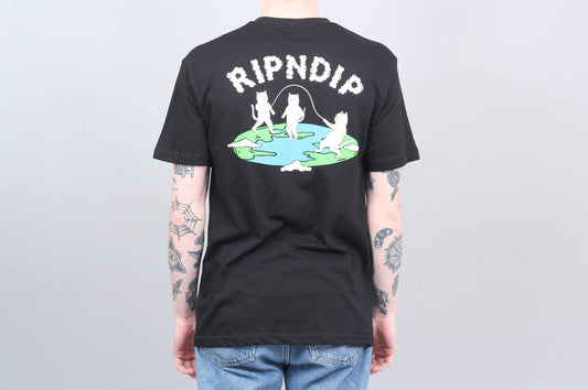 RIPNDIP Flat T-Shirt Black