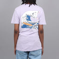 Load image into Gallery viewer, RIPNDIP Great Wave T-Shirt Lavender

