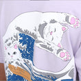 Load image into Gallery viewer, RIPNDIP Great Wave T-Shirt Lavender
