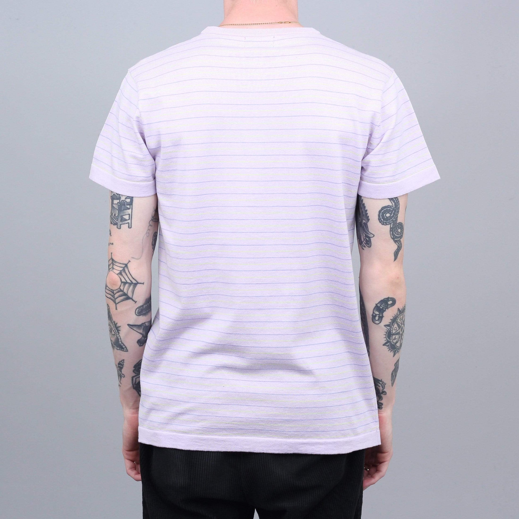 RIPNDIP Peeking Nermal Knit T-Shirt Lavender / Lime