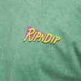 Load image into Gallery viewer, RIPNDIP Purple Haze T-Shirt Green Vintage Wash

