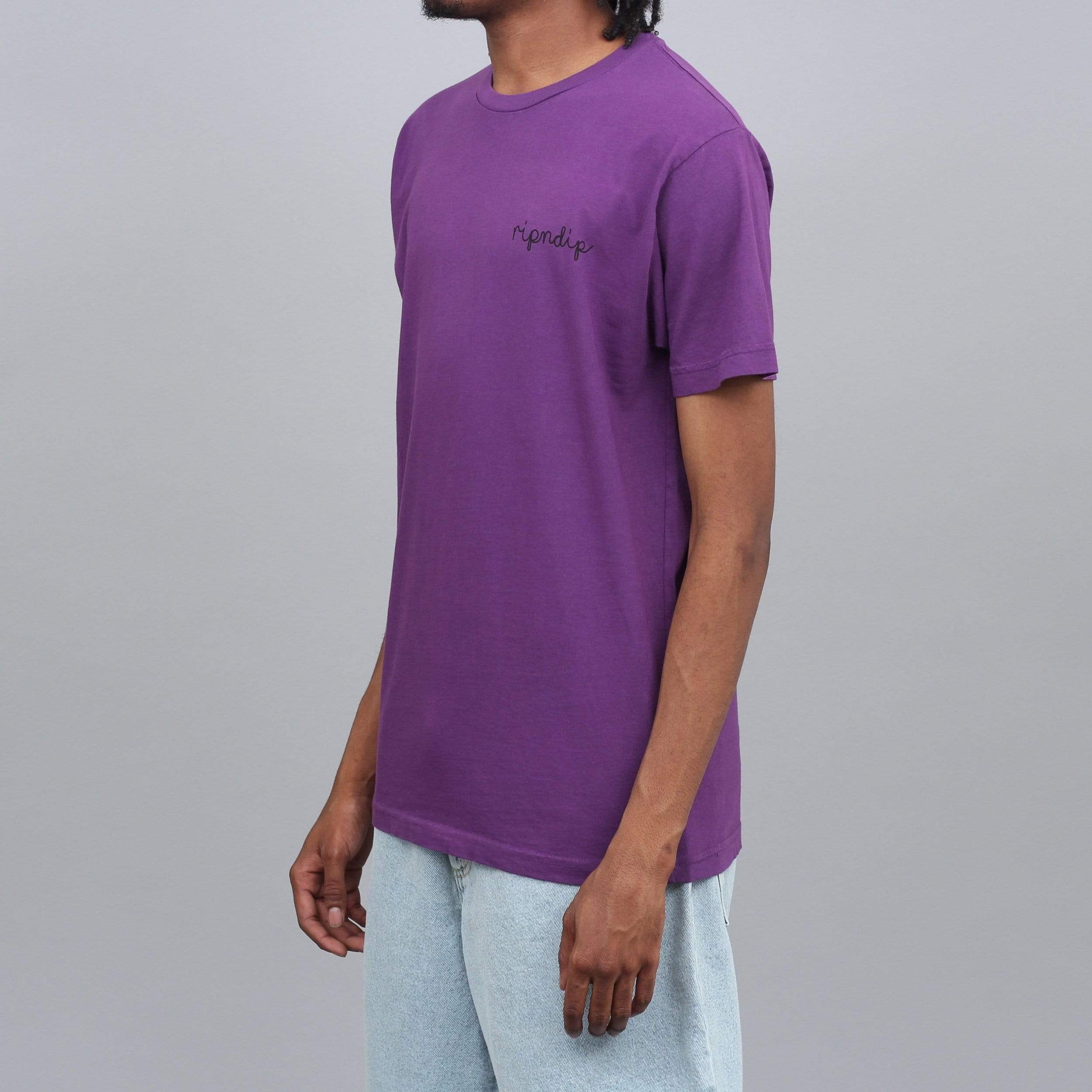 RIPNDIP Tangled T-Shirt Purple