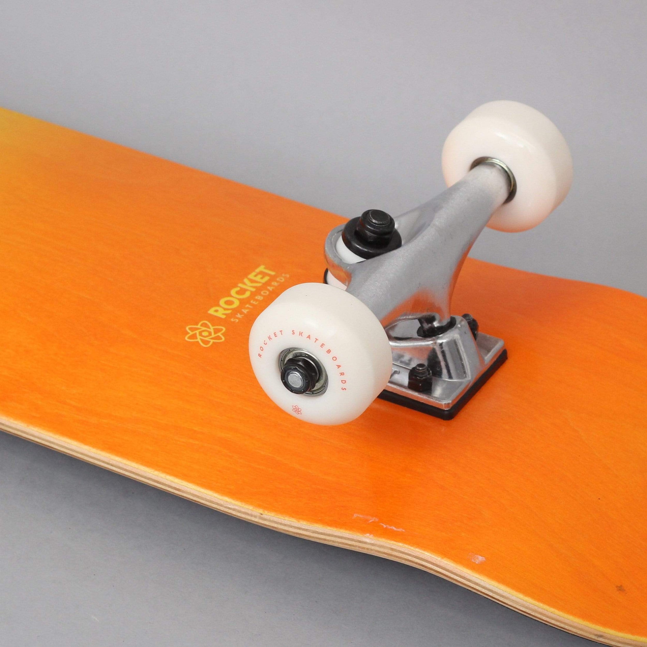 Rocket 8.0 Double Dipped Complete Skateboard Orange