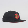 Load image into Gallery viewer, Santa Cruz Classic Dot Snapback Cap Black

