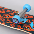 Load image into Gallery viewer, Santa Cruz 7.5 Hands Allover Complete Skateboard Black / Red
