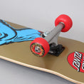 Load image into Gallery viewer, Santa Cruz 7.75 Screaming Hand Complete Skateboard Gold / Blue
