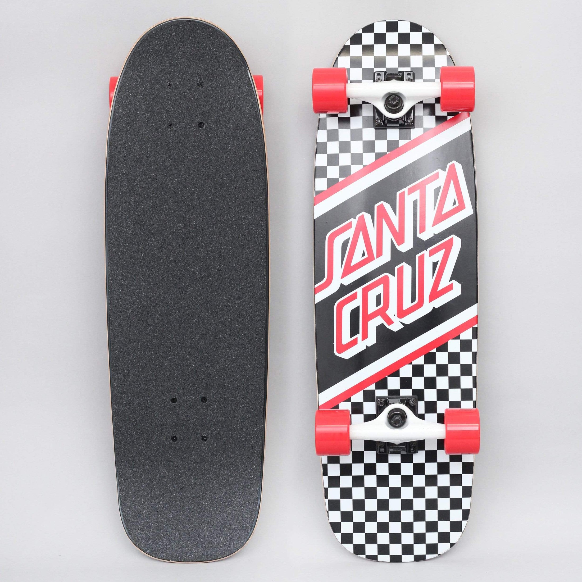 Santa Cruz 8.79 Street Skate Complete Skateboard Black / White / Red