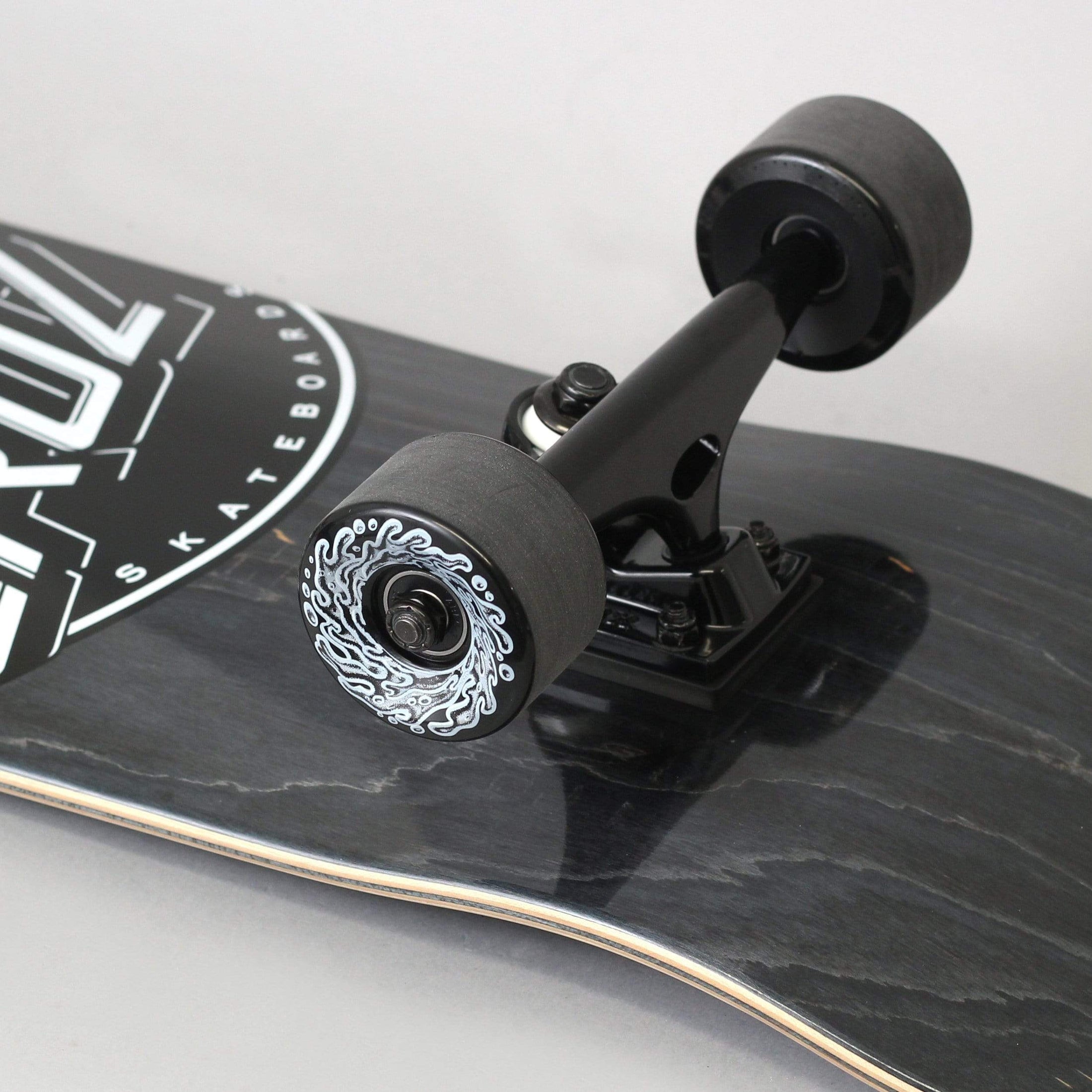 Santa Cruz 9.35 Contra Dot 80's Complete Skateboard Black