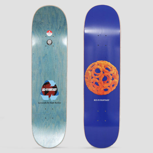 Sci-Fi Fantasy 8 Cheestophere Skateboard Deck Blue