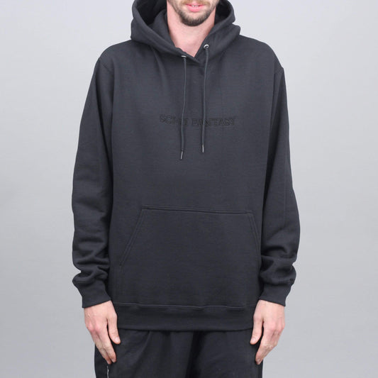 Sci-Fi Fantasy Logo Hood Black / Black