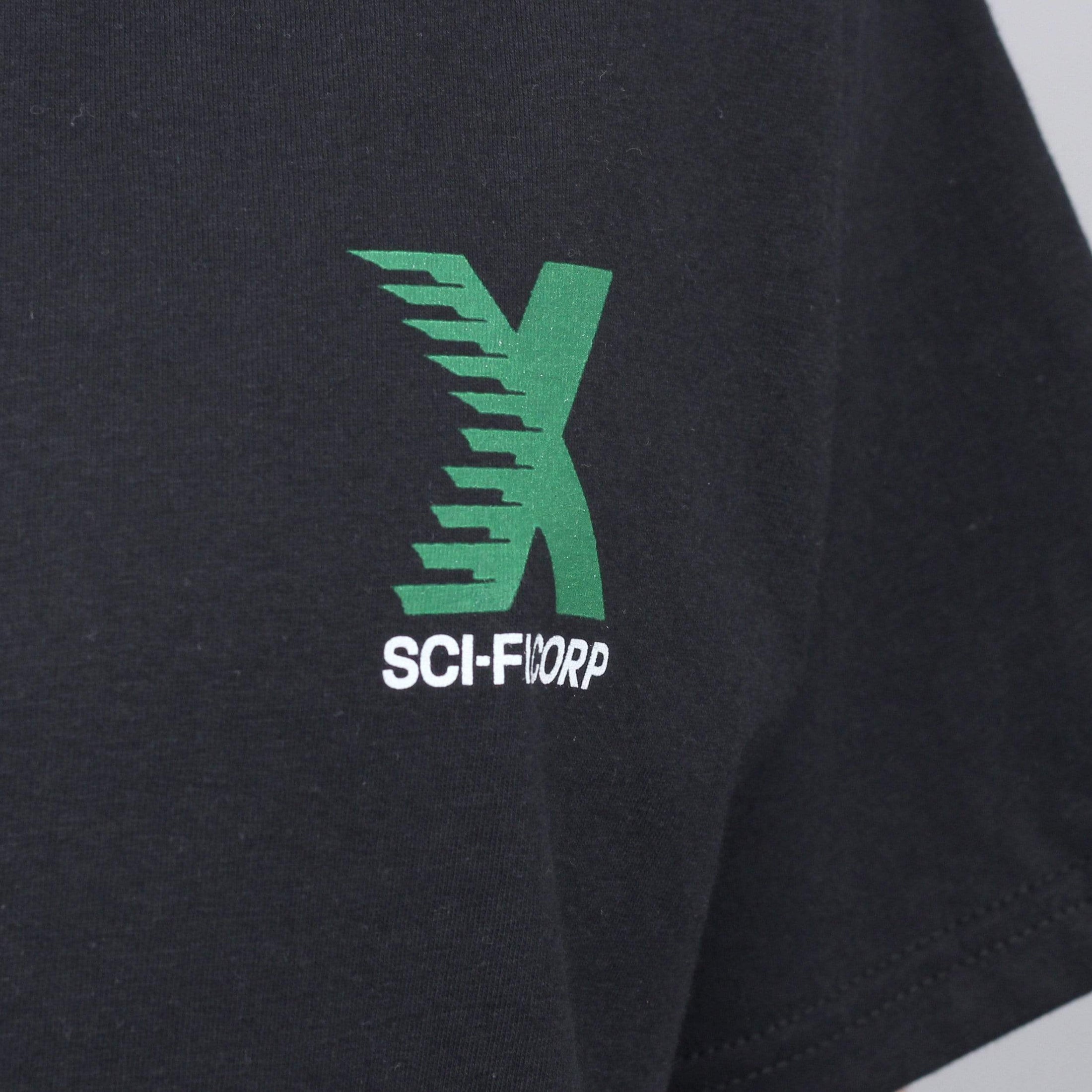 Sci-Fi Fantasy X Corp T-Shirt Black