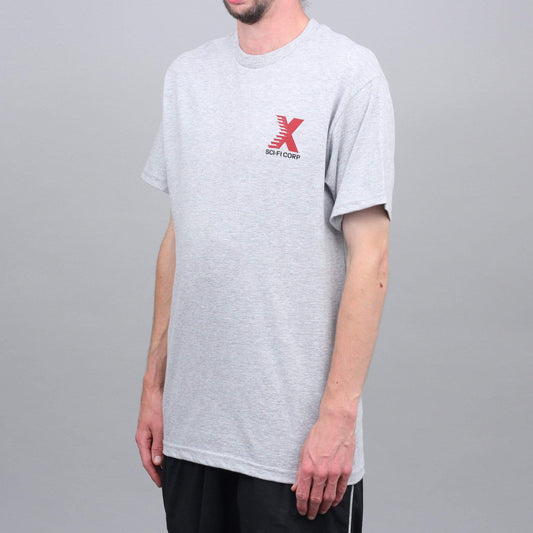Sci-Fi Fantasy X Corp T-Shirt Heather Grey