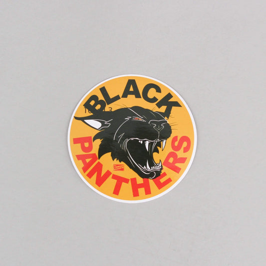 Shorty's Black Panther Circle Medium Sticker