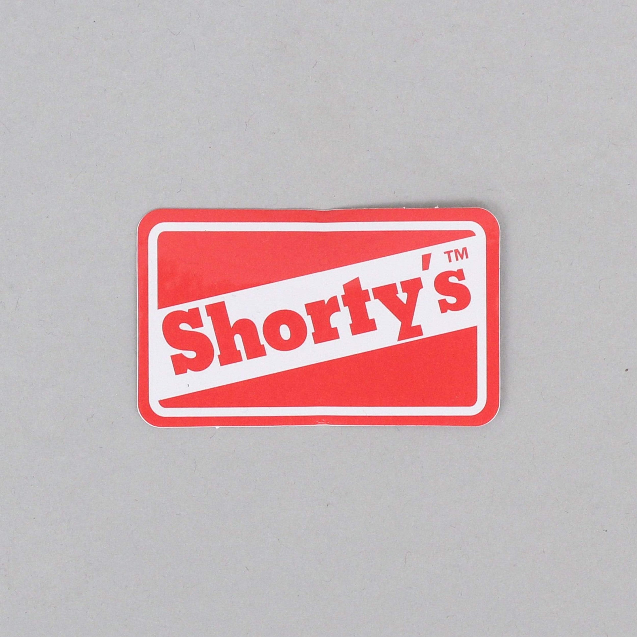 Shorty's OG Logo Medium Sticker Red