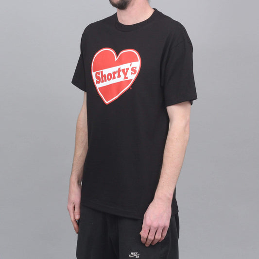 Shorty's Heart T-Shirt Black