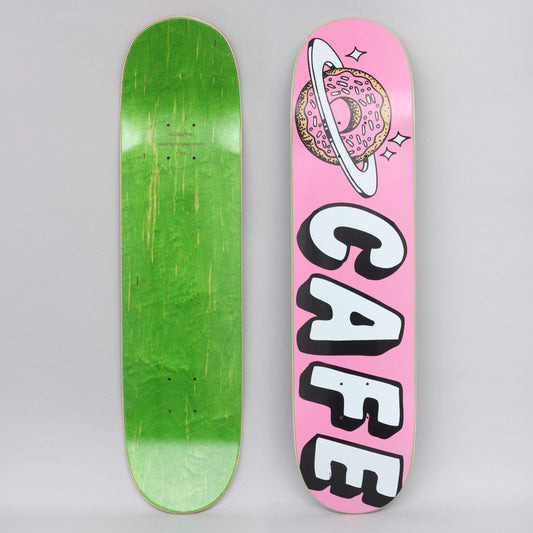 Skateboard Cafe 7.75 Planet Donut Skateboard Deck Pink