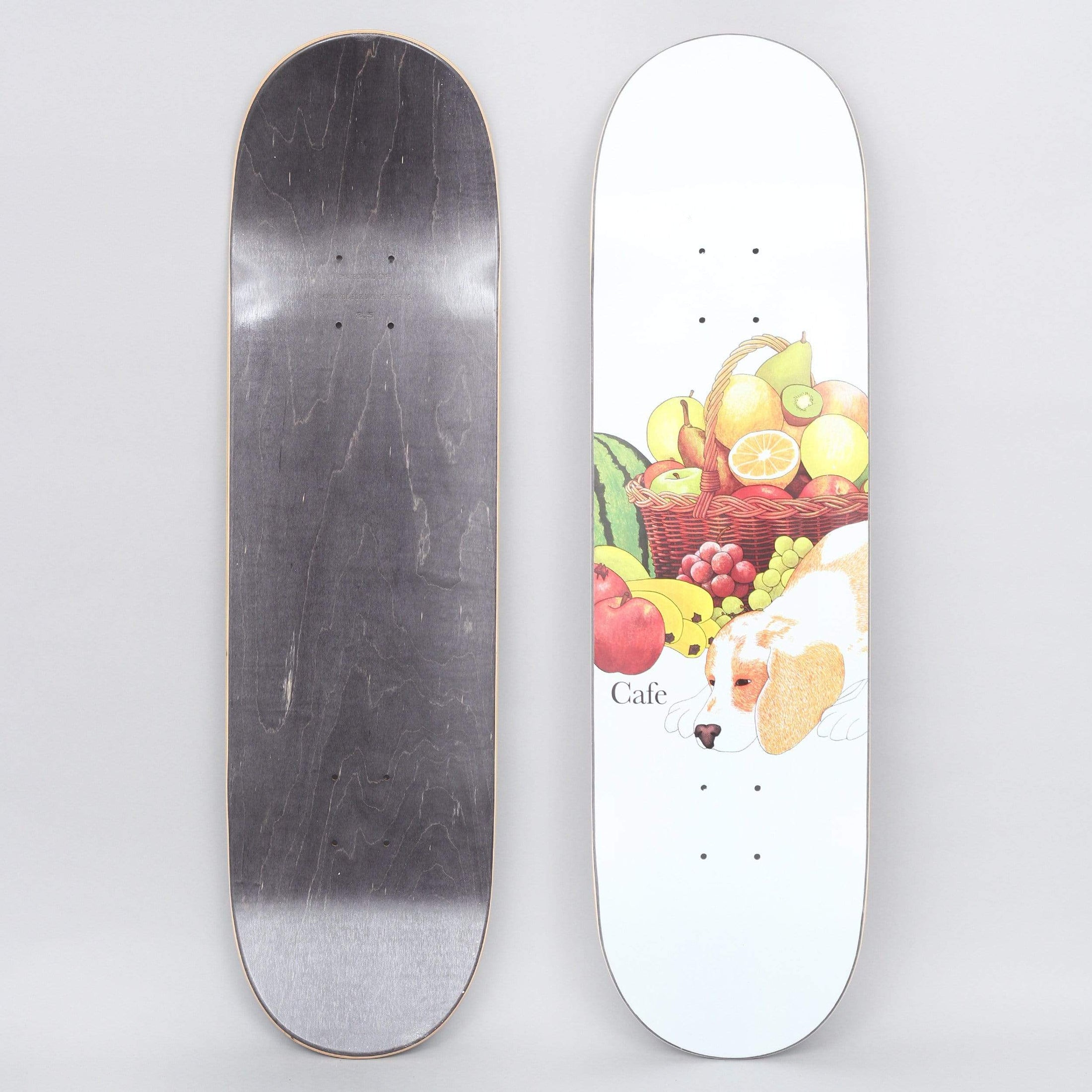 Skateboard Cafe 8.25 Healthy Skateboard Deck White
