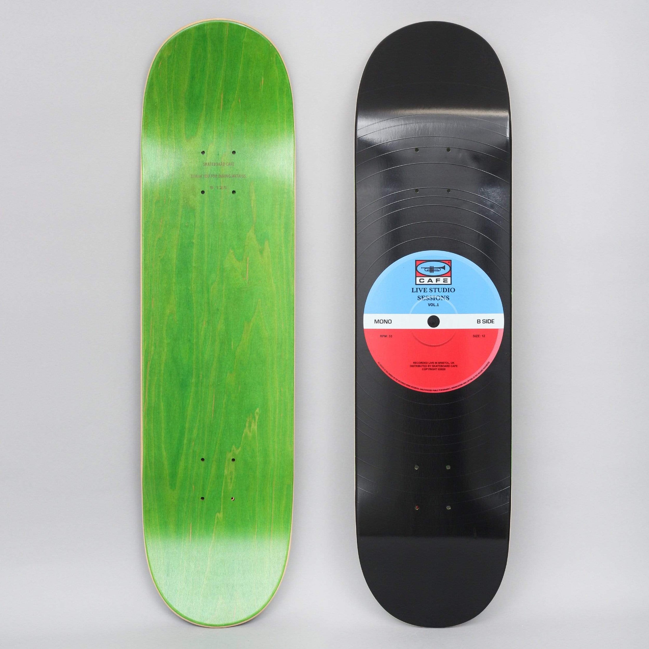 Skateboard Cafe 8.5 45 Skateboard Deck Blue / Red