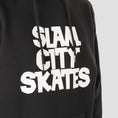 Load image into Gallery viewer, Slam City Skates Classic Logo Hood Black
