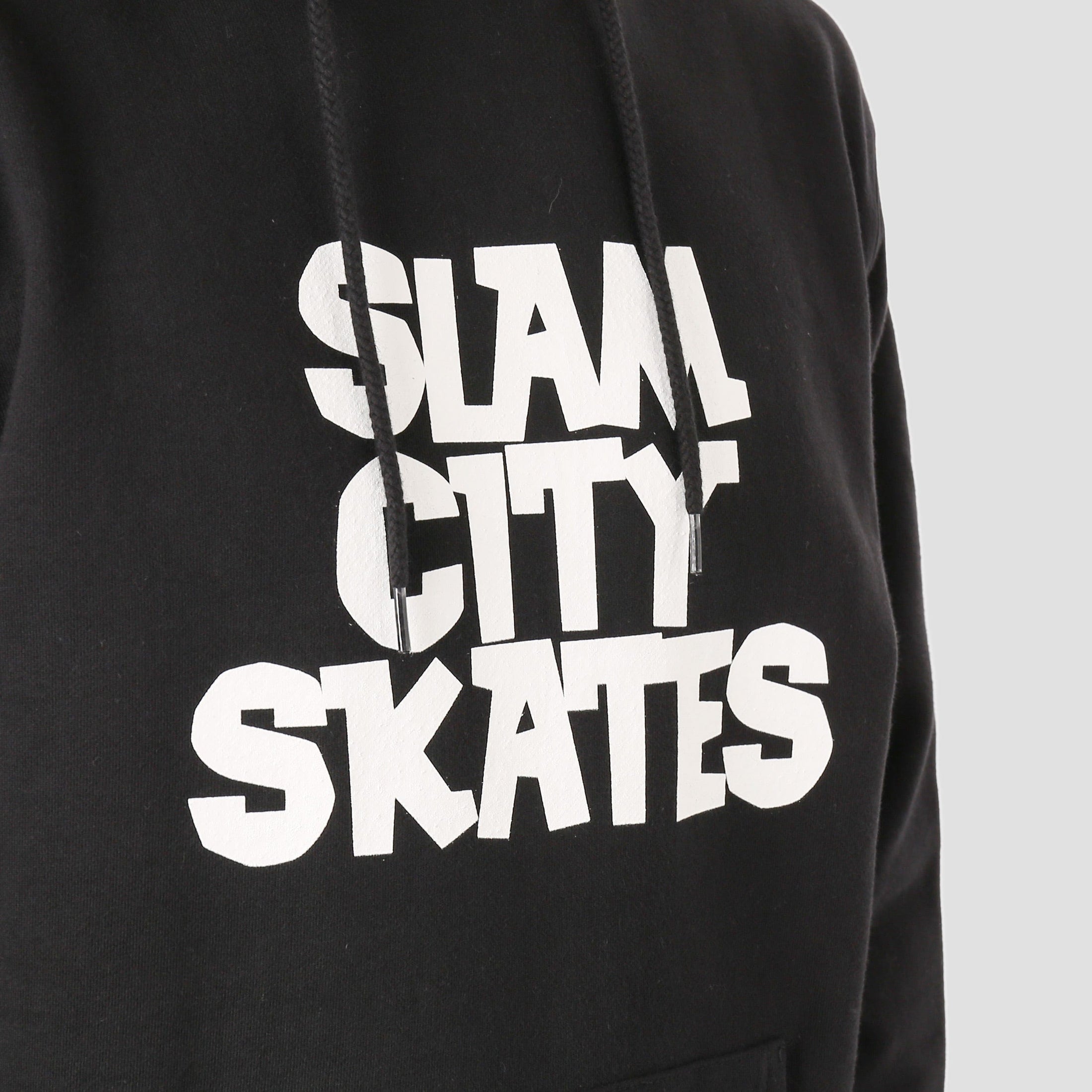 Slam City Skates Classic Logo Hood Black