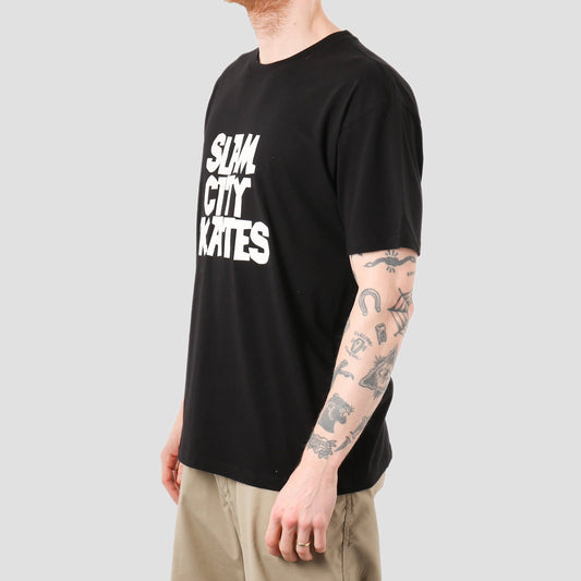 Slam City Skates Classic Logo T-Shirt Black