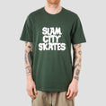 Load image into Gallery viewer, Slam City Skates Classic Logo T-Shirt Forest Green
