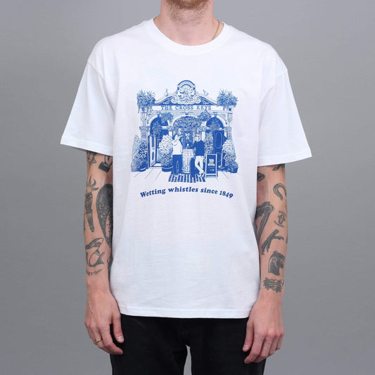 Slam City Skates Keys T-Shirt White