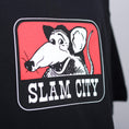 Load image into Gallery viewer, Slam City Skates Tougher T-Shirt Black
