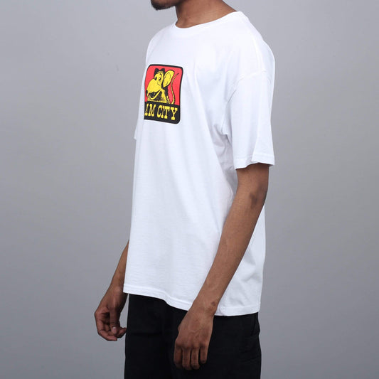 Slam City Skates Tougher T-Shirt White