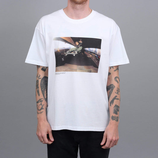 Slam City Skates X RAD Curtis McCann T-Shirt White
