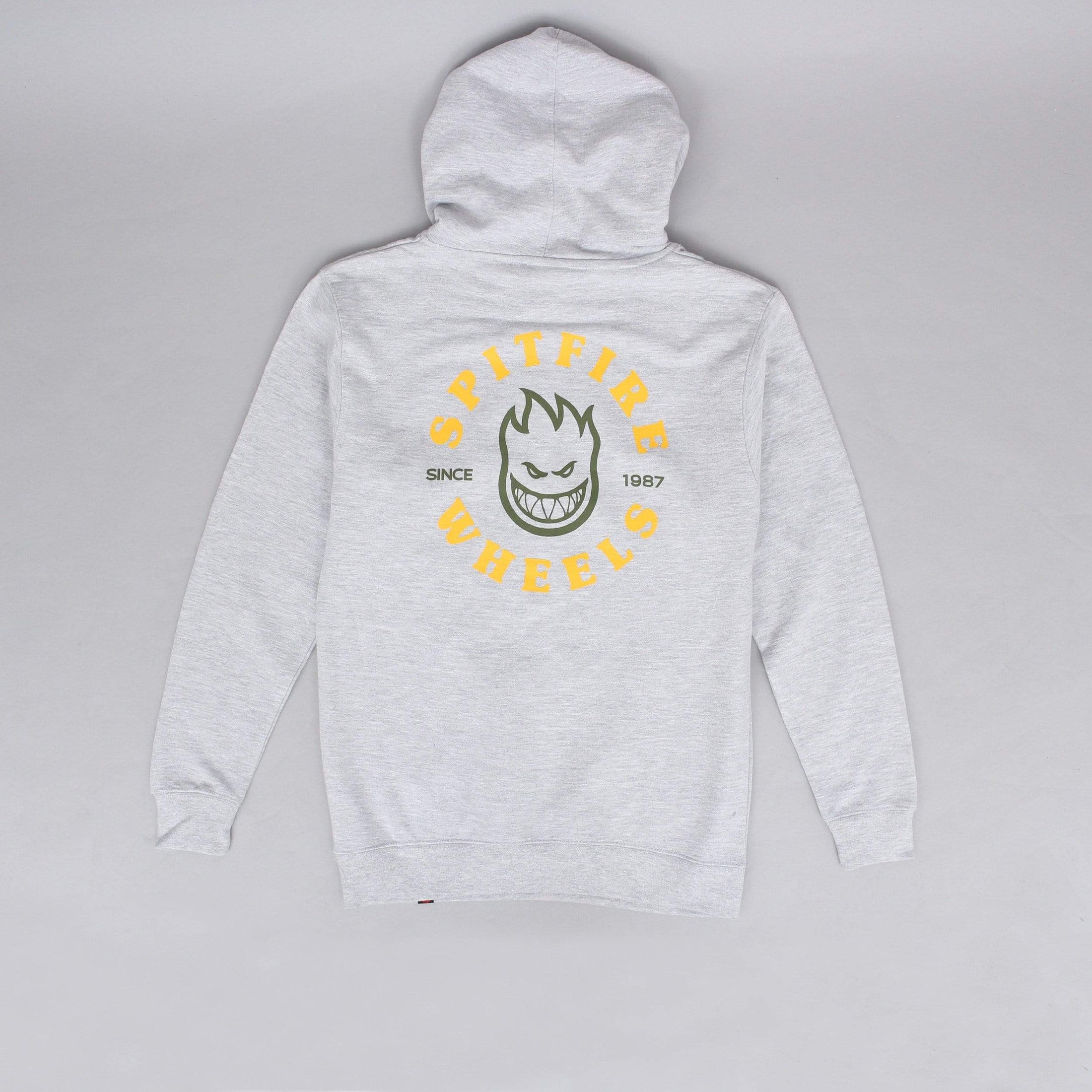 Spitfire Bighead Classic Youth Hood Grey Heather