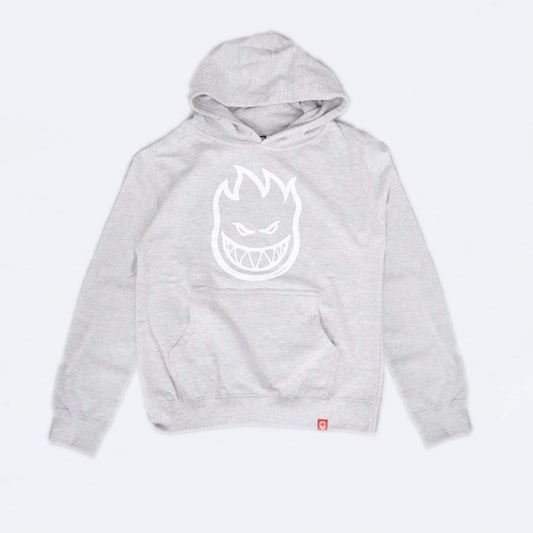 Spitfire Bighead Youth Hood Grey Heather / White