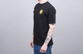 Load image into Gallery viewer, Spitfire OG Circle Ouline T-Shirt Black / Yellow
