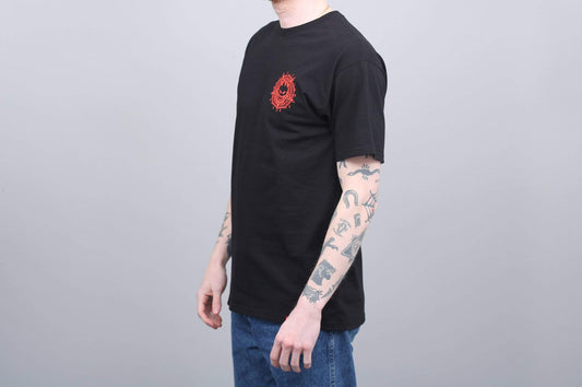 Spitfire Pentaburn Double T-Shirt Black / Red
