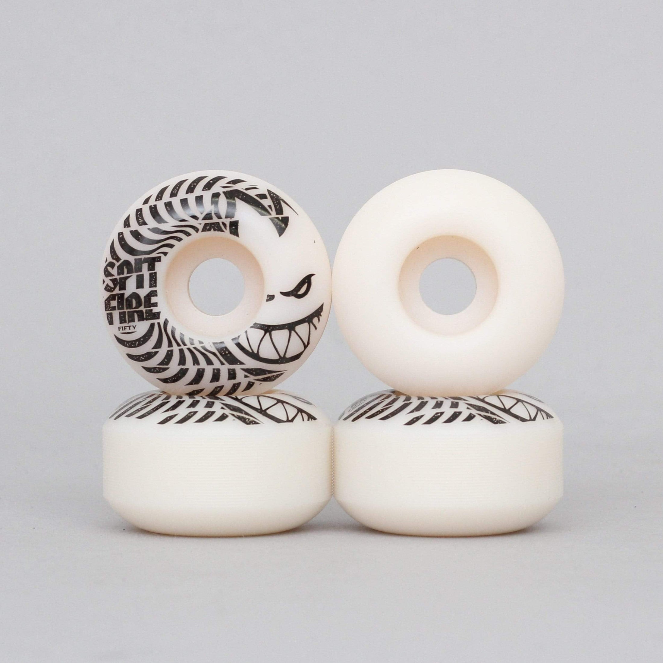 Spitfire 50mm 99DU Low Downs Skateboard Wheels White