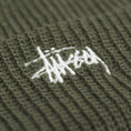 Load image into Gallery viewer, Stussy Basic Cuff Beanie Olive
