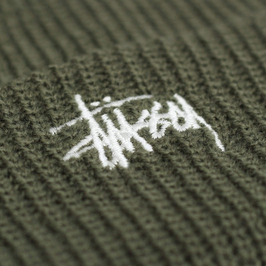 Stussy Basic Cuff Beanie Olive